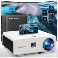 [1800ANSI & Auto Focus/Keystone & DoIby Audio]Smart 4K Projector with 5G WIFI & Bluetooth.Home Outdo