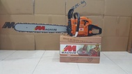 Mesin Potong Kayu Chain Saw 22" Chainsaw MG-6898 Merek MAGNUM Complete Bar Laser 22 inchi