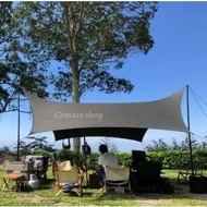 Hexagonal flysheet 6 x 8 meters