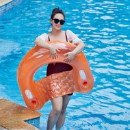 Water Hammock Adult Swim Ring Tube Inflatable Swim Mattress For Adult Swimming Ring Swim Pool Float 