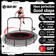 Ebuy Trampoline Fitness Foldable Silent Max Capacity Up to 300KG Exercise Trampoline Kid/Adult 弹跳床