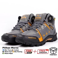Paramount Beckham Grey Yellow Mountain Boots Paramount Beckham Hiking Boots Safety Shoes