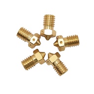 5 PCS E3D V6 Nozzle M6 Thread 1.75mm Nozzle Inkjet Printer Head Brass 3D Printer Accessories for 3D 