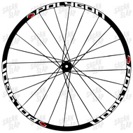 Polygon rims Sticker Width 2cm Decal rims mtb downhill roadbike 26 27.5 29 700c