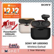 [LIMITED SETS]1 YEAR WARRANTY (Intl Version) Sony WF-1000XM3 TRULY Wireless Bluetooth Earbuds. With
