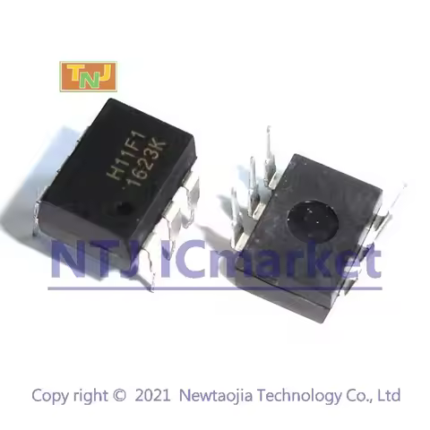 10 PCS H11F1 DIP-6 Photo FET Optocouplers Chip IC