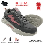 BUM Equipment Kasut Wanita Kasual Ringan - Women's Shoes B79241/B79242 (Black / Grey x Pink) Sneaker