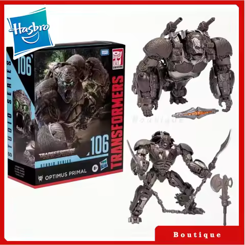 In Stock Hasbro Transformers Studio Series SS-106 Class L Optimus Primal Anime Model Action Figures 