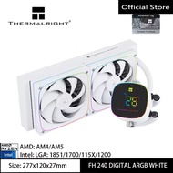 Thermalright Frozen Horizon 240 DIGITAL CPU Water Cooler Radiator Digital Screen CPU Liquid Cooler M
