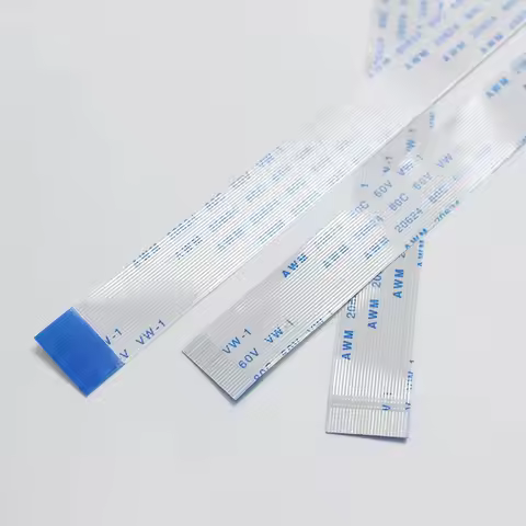 2pcs 24P /FFC FPC Flexible Flat Cable 0.5mm / 1.0mm Pitch 24Pin Type A / B Length 50mm 80mm 120mm 10