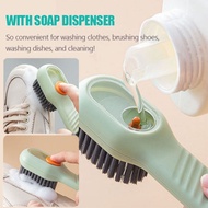 Multifunctional Liquid Shoe Brush Cleaners Soap Dispenser Cleaning Brush soft bristle shoe brush clothes cleaning brush Shoes Accessories