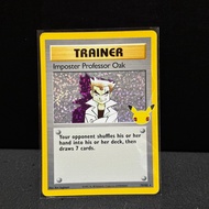 Pokemon Card Ptcg 73/102 Imposter Professor Oak Celebration