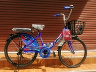 จักรยานแม่บ้าน  24  แอลเอ  (LA  Bicycle)  รุ่น City Steel   วงล้อเหล็ก
