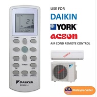 Daikin/York/Acson Universal Aircond Remote Control/ALL IN 1