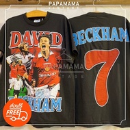 😺the Legend Of Man U. tag Original Bootleg [ DAVID BACKHAM ] แท้ เสื้อวินเทจ เสื้อบอล ตำนานเด็กผี pa