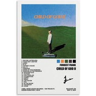 LONLMZO Forrest Poster Frank Child of God II Music Album Cover Posters for Room Canvas Wall Art Bedr