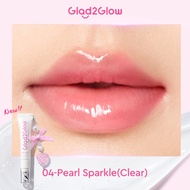 [In-Stock]Glad2Glow BRIGHTENING LIP SERUM 7g  Mencerahkan Melembabkan dan menambahkan warna3in1  lip