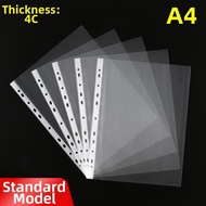 Transparent Waterproof A4 File Folder 11-hole