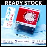 COLOP MINE STAMP TEXTILE MARKER / MINE STAMP FABRIC NAME CHOP / TEXTILE MARKER