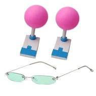 MNF Saiki Kusuo Glasses + Hair Clips,Anime Anime The Disastrous Life of Saiki K Cosplay Costume Acce