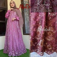 ( TERBARU ) DRESS KONDANGAN KAFIA / GAUN PENGANTIN / GAMIS JUMBO / GAMIS TILE PREMIUM / Gamis Syari