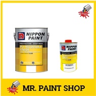 5L SET NIPPON PAINT PU RECOATABLE FINISH (+ HARDENER) - CLEAR SATIN