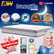 [ FREE 1 X RM99 T-SHIRT ] Queen Size - Dunlopillo 10 Inches Kasih Klasik Series SuperCOIL Technology