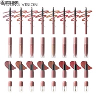 【2026NEW】4PCS Matte Lip Kit with Lip Liner Lipstick Lip Gloss Gloss Oil 8 Colors Set Long