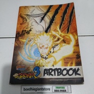 naruto shippuden ultimate ninja storm 3 artbook, minus