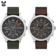 TIMEX TW4B26700 TW4B26800 Men's Watch Expedition Field Chronograph 43mm Mixed Material Fabric Strap *Original
