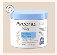 Aveeno 濕疹夜間潤膚霜  Baby Eczema Therapy Nighttime Balm 312g 11oz