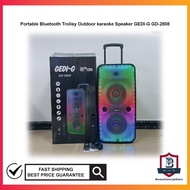 BOSTON Portable Bluetooth Trolley Outdoor karaoke Speaker GEDI-G GD-2808(8"x2 Inch)