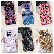 Oppo F29 Pro Case CPH2705 Silicone Cute Cat Fashion Butterfly Flowers Love Painted Cover Oppo F29Pro