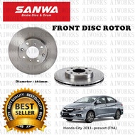 SANWA Japan Honda City T9A 2013~present Front Brake Disc Rotor
