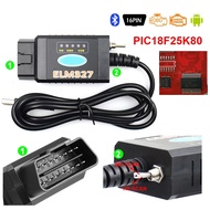 ELM327 USB V1.5 FTDI FT232RL + PIC18F25K80 Chip Code Reader for Ford HS CAN/MS CAN ELM 327 Bluetooth
