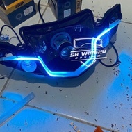 Custom H4 Vega r New plus eyebrow lamp made of win material
