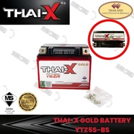 ThaiX Gold Racing gel E-YTZ5S  battery bateri motorsikal for Y Y15,Y15ZR,Lc135V2-V7,Srl115,Srl115 Fi