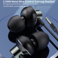 ZUZG E19 Wired Earphones 3.5MM GAMING Headset EarBuds, in-Ear Earphone GAMING Earpiece, Stereo HIFI 