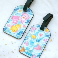 六角恐龍行李牌原創雙面設計