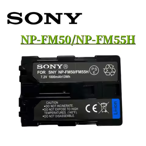 Original NP-FM50 NP FM50 FM55H Camera Battery For Sony NP-FM51 NP-FM30 NP-FM55H DCR-PC101 A100 Serie