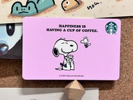 🇯🇵日本Starbucks星巴克卡 Snoopy史努比 2023