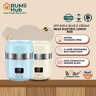 RUMii 🏠 Bear Electric Rice Cooker DFH-B20J1 2L Electric Lunch Box Rice Cooker Electric Lunch Box Per