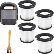 4 Pack Replacement HEPA Filter Compatible with Worx Vacuum Cleaner, Washable and Reusable Filter for