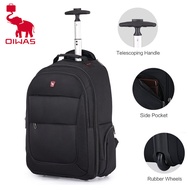 OIWAS Casual bag Short-haul Bags business backpack pull rod backpack 15.6 " Travel Backpack Men and 