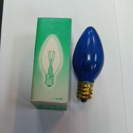 Chili candle bulb 240v 5w e12 color blue