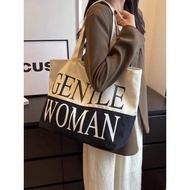 Gentlewoman Canvas Bag Large Capacity Versatile Shoulder Bag Tote Bag