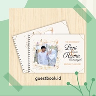 Custom Wedding Guest Book Guest Book Softcover/ Custom Photo/