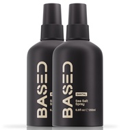 BASED Sea Salt Spray, Natural Finish Sea Salt Spray for Hair, Volumizes & Texturizes, Infused with K