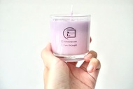 Thestarlight.Candle - เทียนหอมไขถั่วเหลือง(Soywax) สีพาสเทลน่ารักแบบแก้วใส ขนาด 100 ml