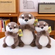 [DreamNest] Cute Lazy Otter Animal Plush Sleeping Doll Children's Birthday Otter Animal Plush (th)